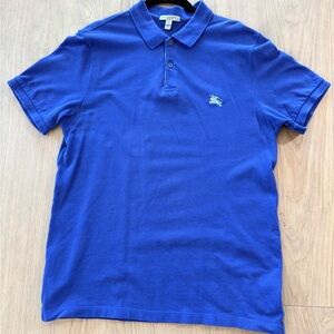 Burberry Brit Royal Blue Polo Shirt- XL